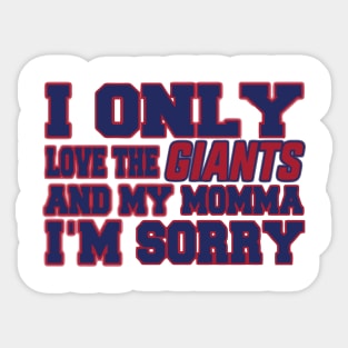 Giants Sticker